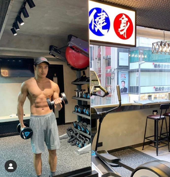 正装健身肌肉教练 中国肌肉熟男西装帅哥
