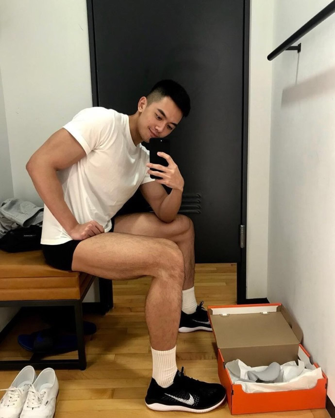 中国肌肉帅哥 小鲜肉肌肉男Jasper Chen