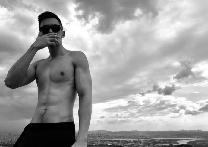 中国肌肉帅哥 小鲜肉肌肉男Jasper Chen