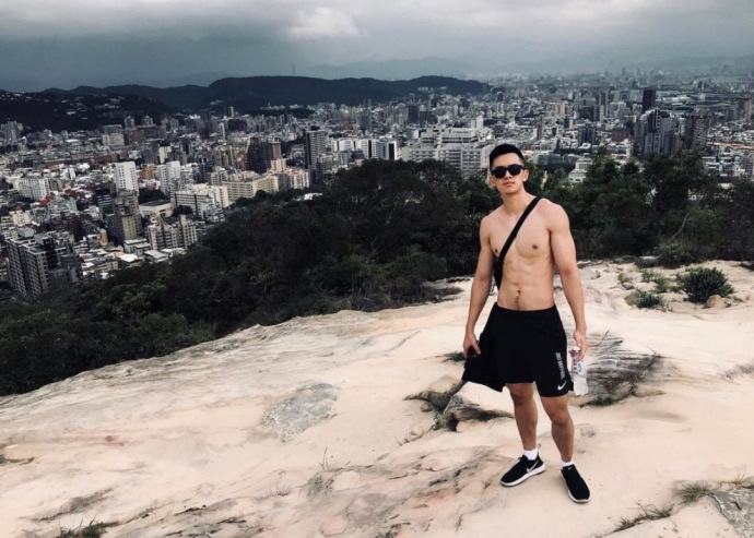 中国肌肉帅哥 小鲜肉肌肉男Jasper Chen