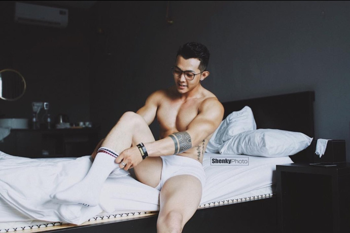越南肌肉男模肌肉帅哥Jeremy Ph?m