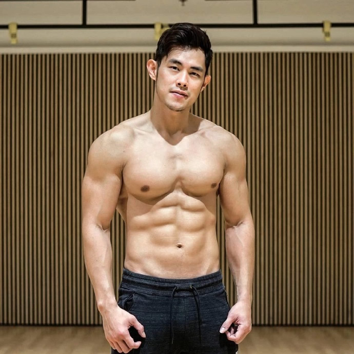 撞脸周杰伦的榴莲哥 马来西亚健身男模Jorden Yeoh-大壹博客