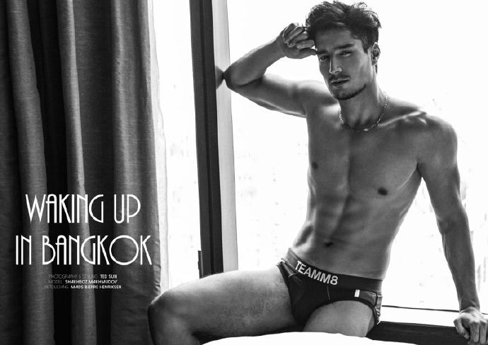 乌兹别克斯坦男模Shakhboz Makhmudov