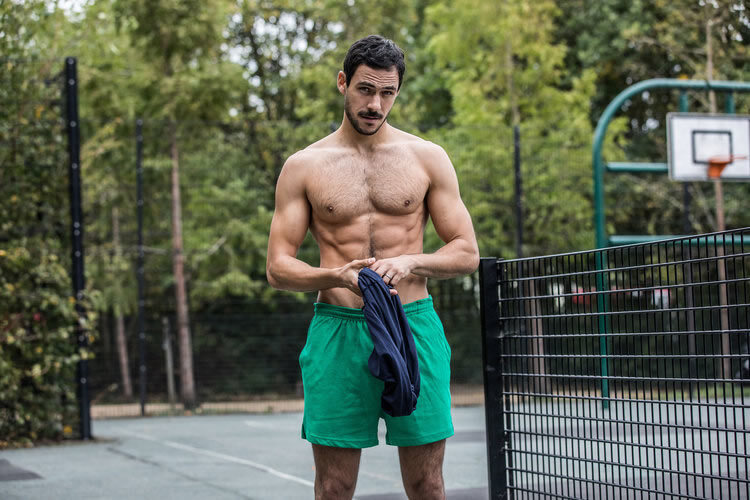 欧美肌肉男模Nabil Taleb