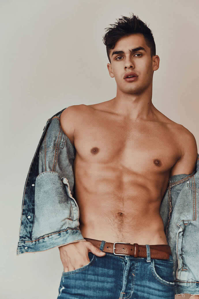 欧美肌肉男模Nathan Maillard