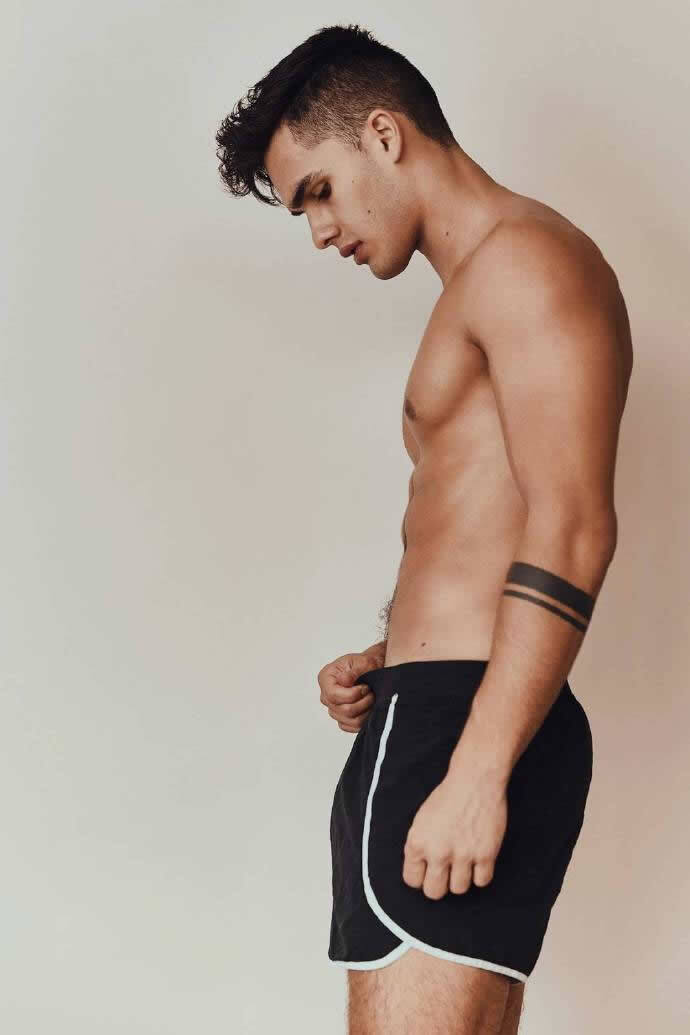 欧美肌肉男模Nathan Maillard