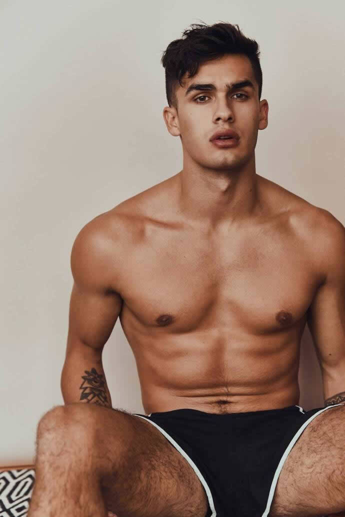 欧美肌肉男模Nathan Maillard