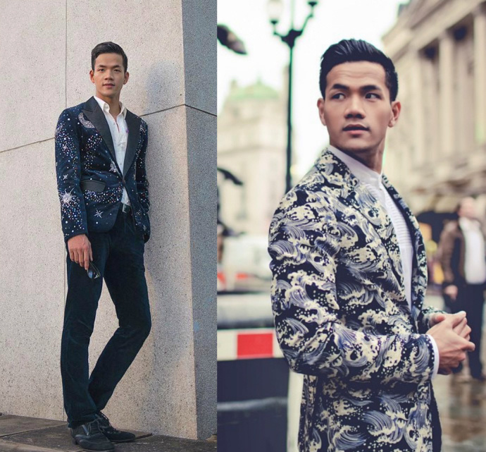 泰国肌肉男模Steven Doan 时尚编辑造型师