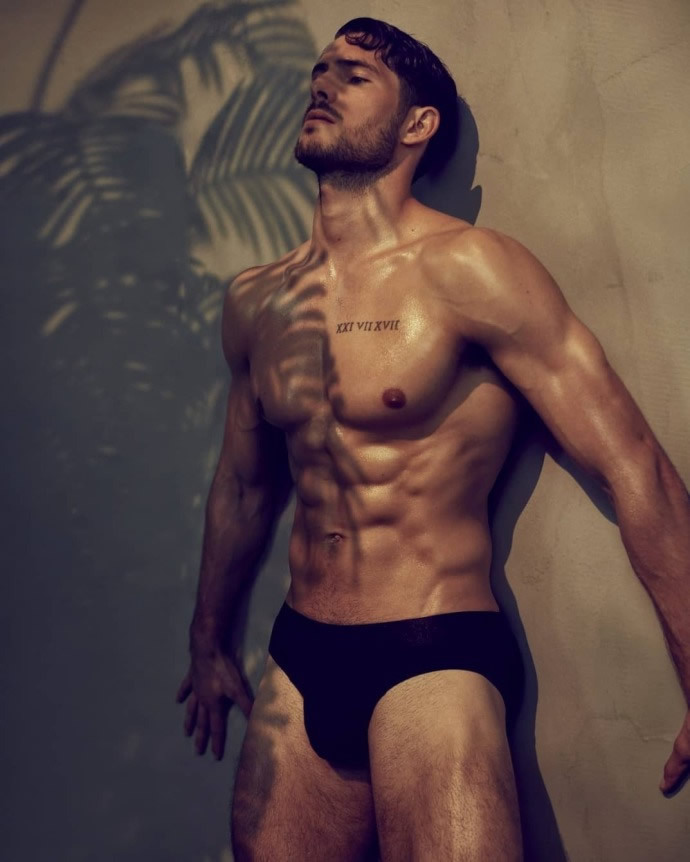 法国肌肉男模Adrien France 鲜肉男转型轻熟男