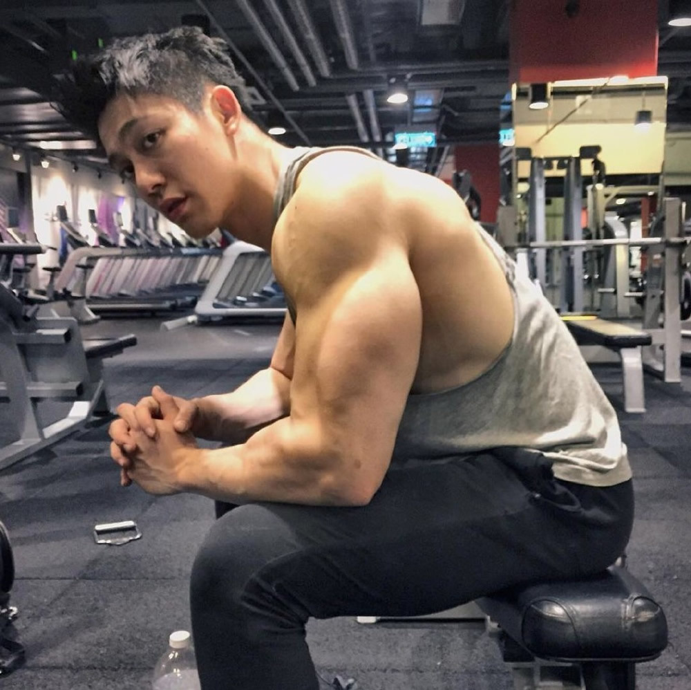 23岁的马来西亚肌肉帅哥Eden 肌肉鲜肉
