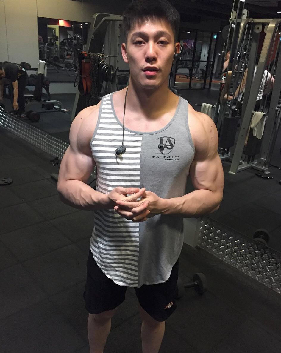 23岁的马来西亚肌肉帅哥Eden 肌肉鲜肉