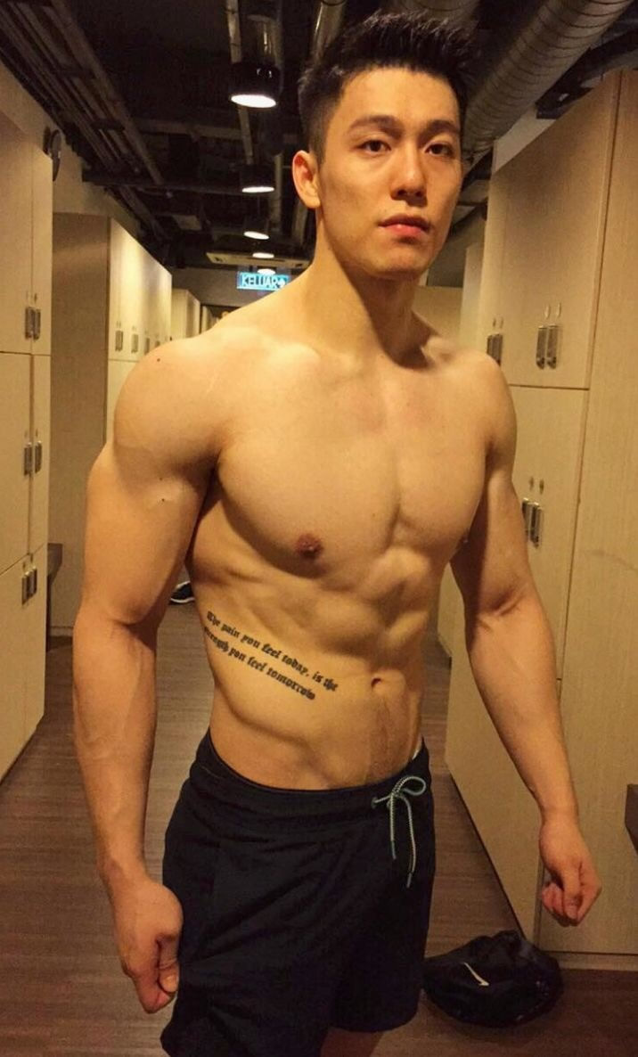 23岁的马来西亚肌肉帅哥Eden 肌肉鲜肉