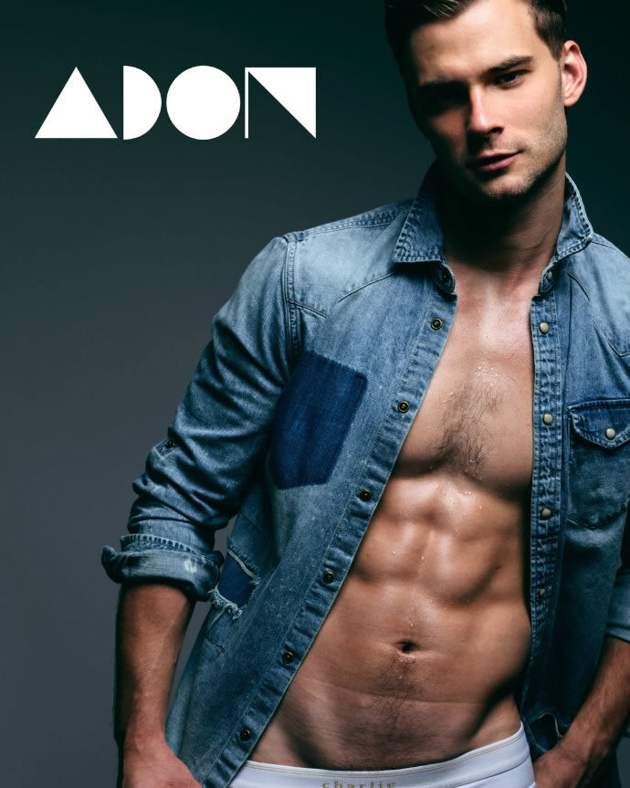 欧美肌肉男模Kevin Mize ADON男模-大壹博客
