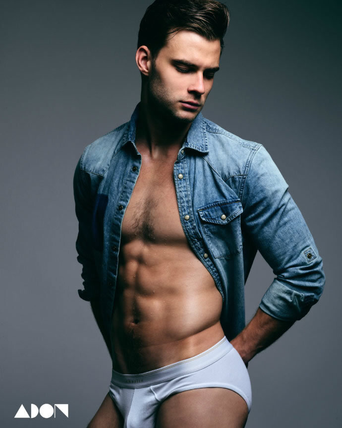 欧美肌肉男模Kevin Mize ADON男模