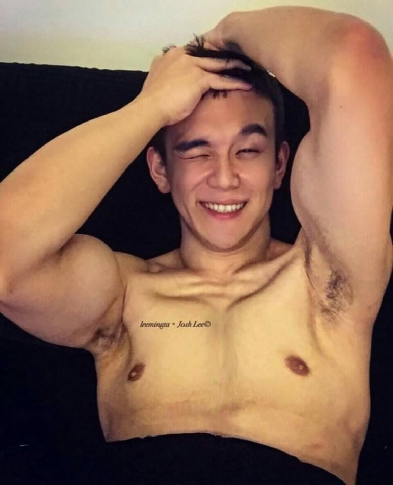 台湾帅哥LeeMingTa李明達 超级萌的搞怪肌肉帅哥
