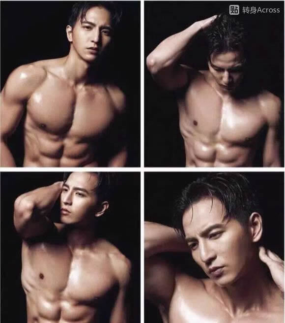 台湾肌肉男明星杨奇煜