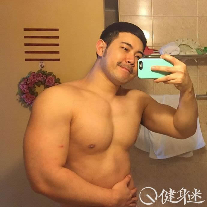 东方肌肉男帅哥 熊系肌肉男