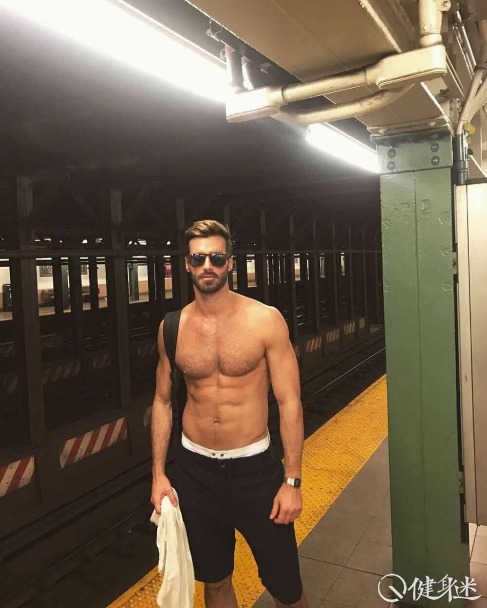 美国肌肉男模Justin Clynes