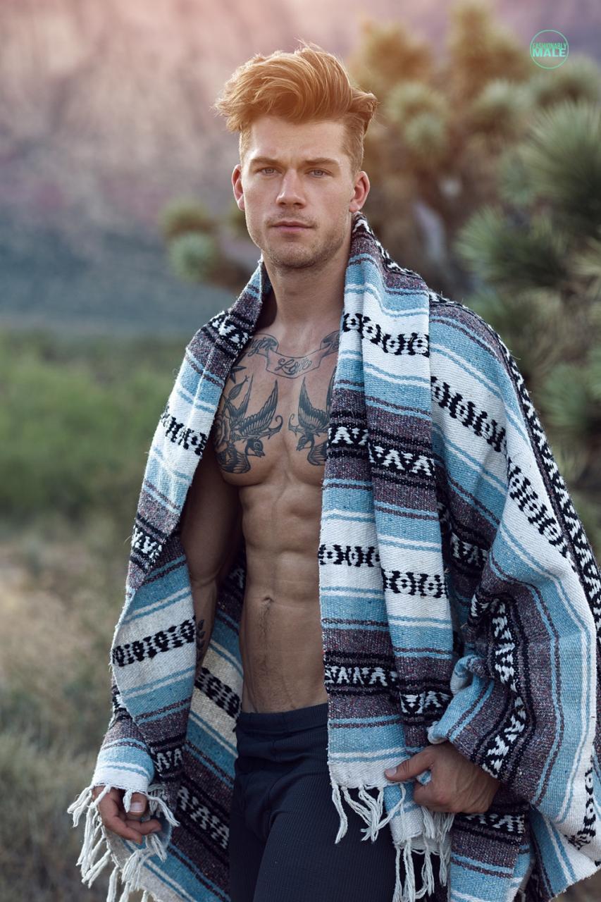 非常帅气的美国肌肉男模Kaz Van Der Waard-大壹博客