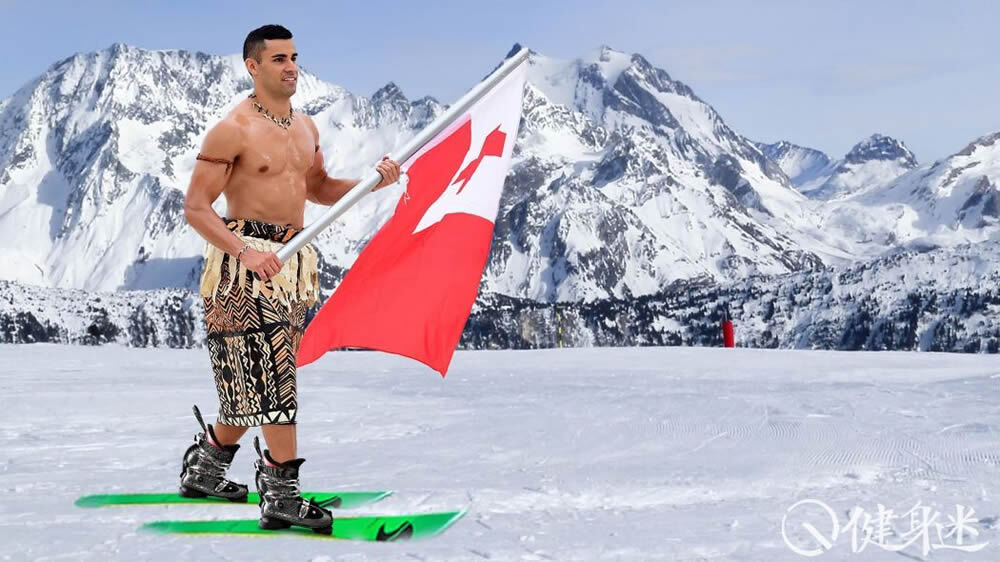 来自太平洋岛国的肌肉男 汤加旗手Pita Taufatofua
