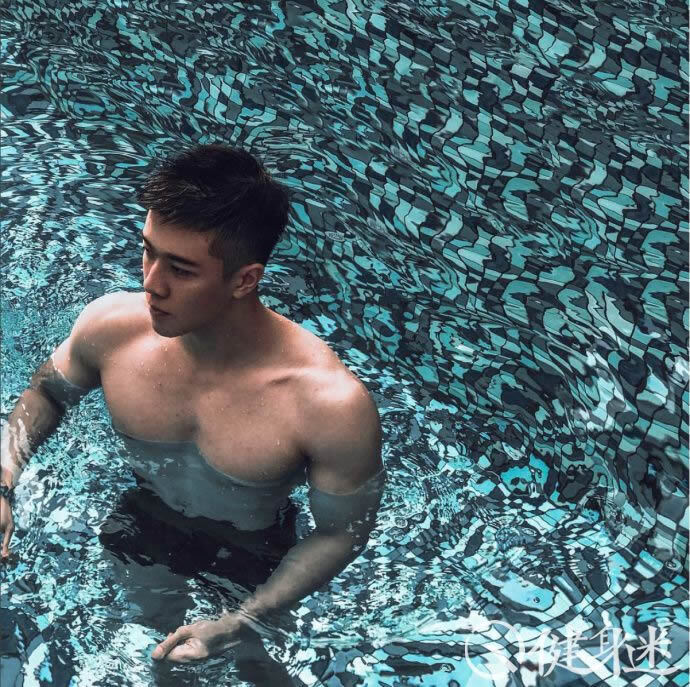 中国国产小鲜肉肌肉男WANYUKIN 小奶狗
