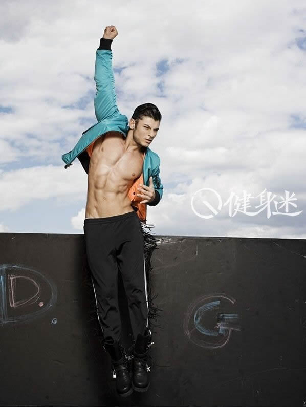 世界上第一位靠自拍走红的男模Daniel Garofali