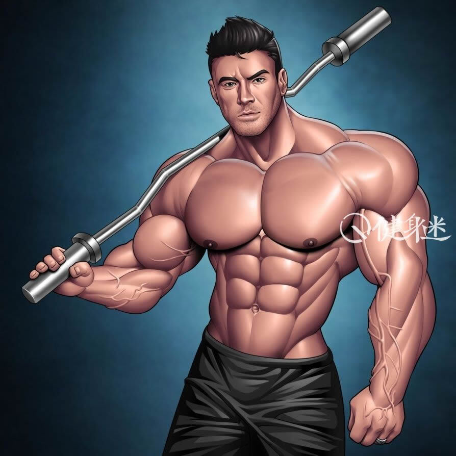 南非肌肉男模 完美身材健身模特Jaco De Bruyn