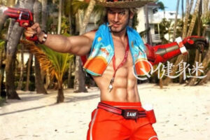 意大利肌肉型男Leon Chiro《守望先锋》泳装麦叔-大壹博客
