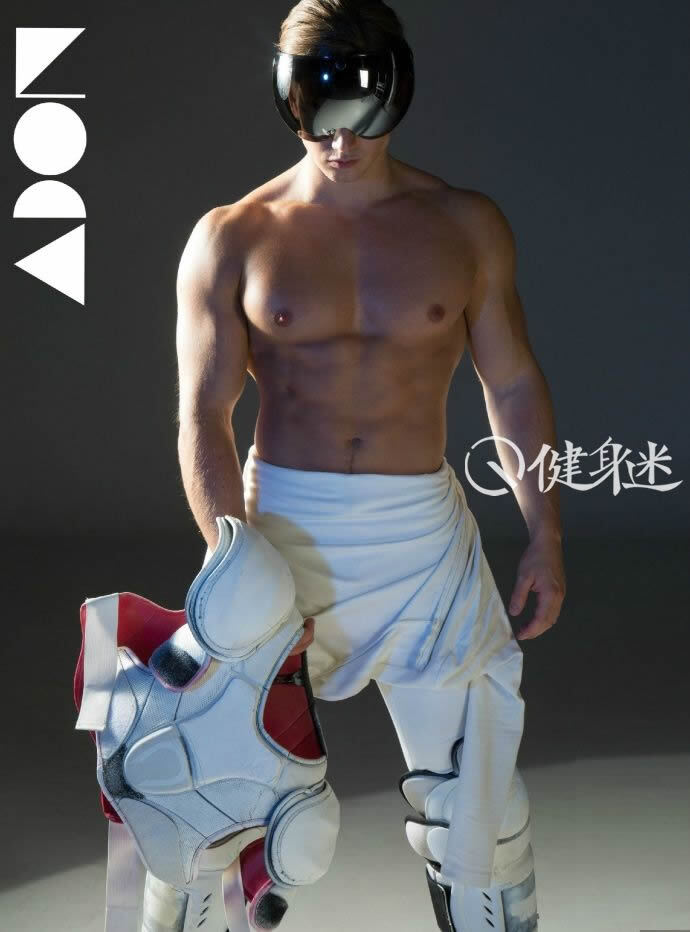 芬兰高冷肌肉男模Benjamin Ahlblad肌肉写真