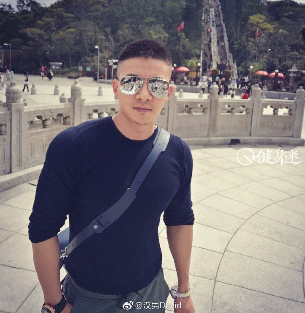 墨立方模特肌肉男模汉男david写真色遇
