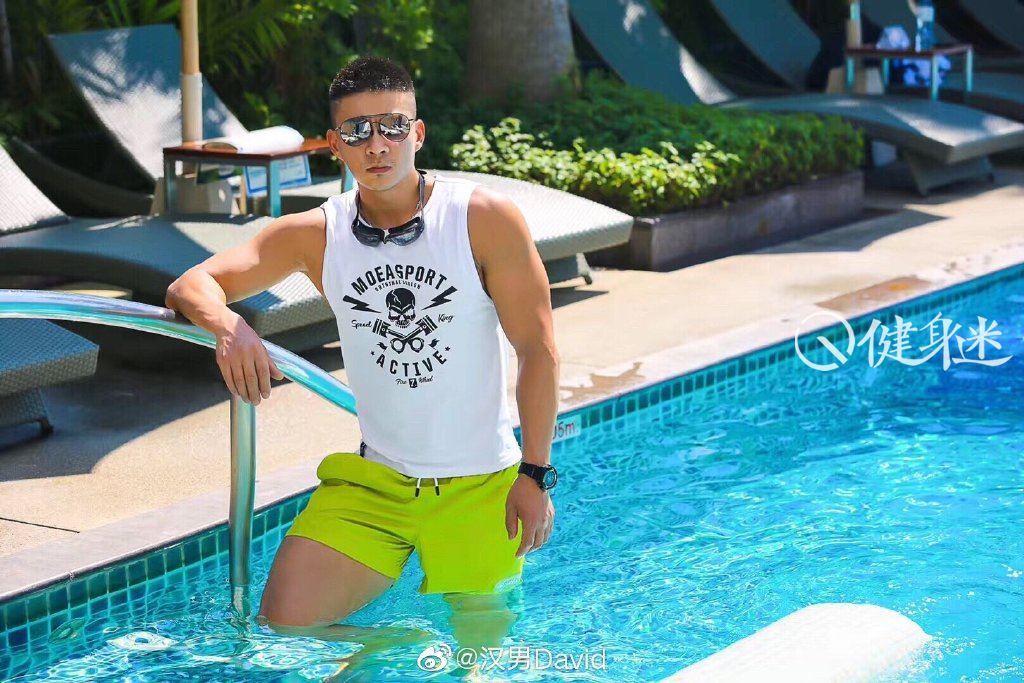 墨立方模特肌肉男模汉男david写真色遇