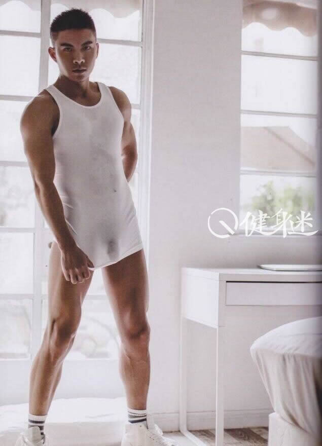 墨立方模特肌肉男模汉男david写真色遇