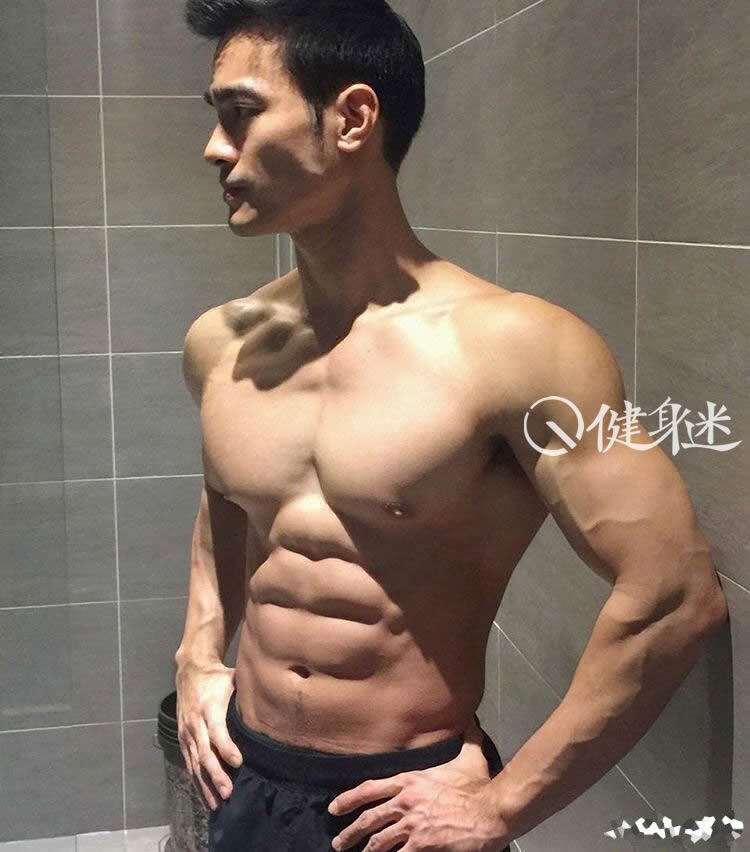 马来西亚肌肉男Kit Mah 东南亚肌肉帅哥-大壹博客