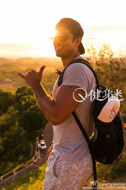 IG网红 美国肌肉男帅哥旅行家JeremyJauncey