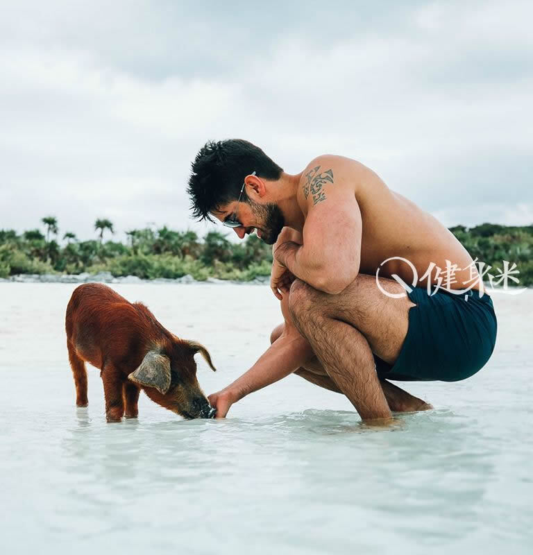 IG网红 美国肌肉男帅哥旅行家JeremyJauncey