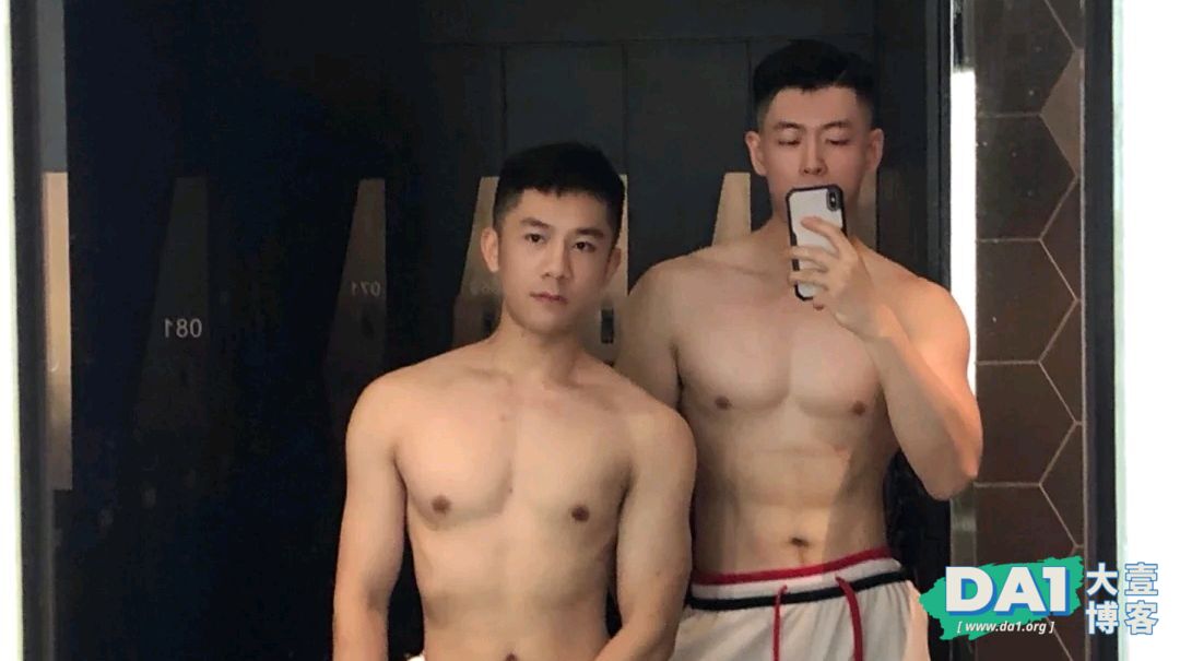 俩个一起健身的高颜值肌肉男在一起的画面太甜了-大壹博客