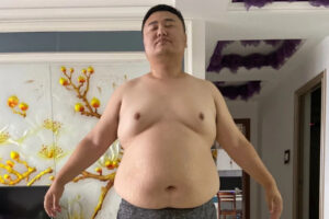 奶爸为爱决心减肥：两年狂甩120斤，大肚腩变成八块腹肌！-大壹博客