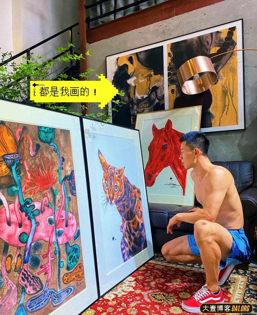肌肉美术生骑行日常，身材真硬核！