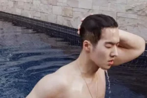 韩国男模李翰，倒三角身材简直不要太吸睛！-大壹博客