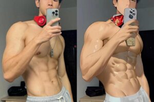 现实vs二次元，现实帅哥和AI生成漫画你更喜欢哪个？全是肌肉大帅哥-大壹博客